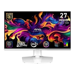 MSI MAG272QPW QD-OLED X28 26.5" QD-OLED Monitor — 2560 x 1440 (WQHD), 16:9, 280 Hz, 0.031 ms