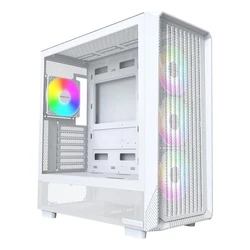 Κουτί Υπολογιστή Montech X5 Midi Tower Λευκό με Πλαϊνό Tempered Glass και Addressable RGB