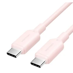 Καλώδιο USB-C Vention to USB-C/1M Pink Trcpf