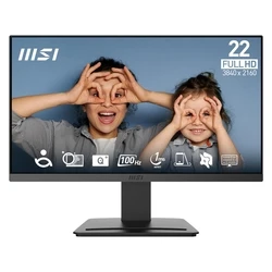 Monitor 21.45" MSI Pro Mp223 E2 / Business / Va / 1920X1080 / 16:9 / 100Hz / Black