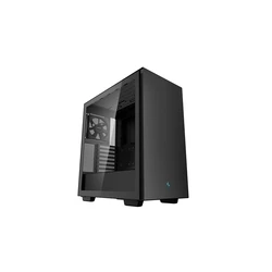 Deepcool CH510 Gaming Midi Tower Κουτί Υπολογιστή με Πλαϊνό Παράθυρο Μαύρο