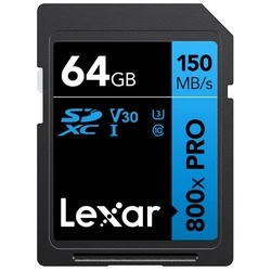 Κάρτα Μνήμης Sdxc 64GB Lexar Uhs-I/Lsd0800P064G-Bnnng
