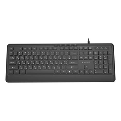 Πληκτρολόγιο Gembird KB-MCH-05-CYRL Multimedia USB Cyrill Μαύρο