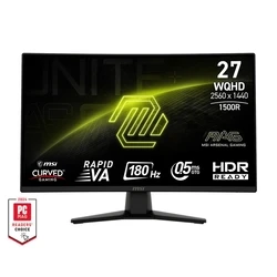 MSI MAG 274CQF 27" Καμπυλωτή Gaming Οθόνη WQHD 2560x1440 180Hz