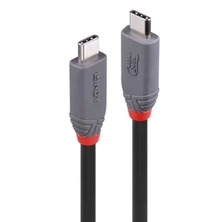Καλώδιο USB Lindy 240W Type C 1.5M/40Gbps Anthra Line 36957