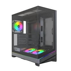 Montech Sky 3 Gaming Midi Tower – Μαύρο κουτί υπολογιστή με πλευρικό παράθυρο (Tempered Glass)
