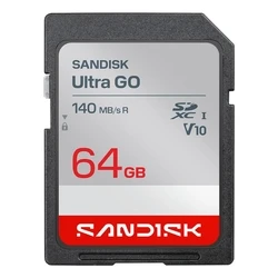 Κάρτα μνήμης SanDisk 64GB SDXC UHS-I U3 V10 140MB/s (SDSDUGN-064G-GN6IN)