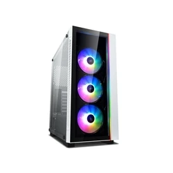 Deepcool Matrexx 55 V3 ADD-RGB 3F Gaming Midi Tower Κουτί Υπολογιστή με Πλαϊνό Παράθυρο Λευκό