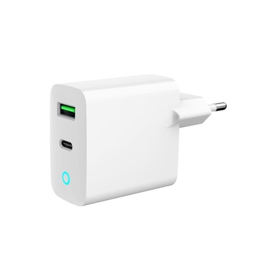 Product Φορτιστής Πρίζας Gembird 20W 2Port Ta-Uc-Pdqc20L-W-01 base image