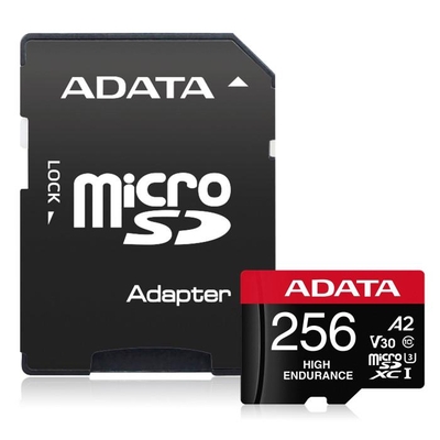 Product Κάρτα Μνήμης MicroSdxc 256GB Adata W/Ad./Ausdx256Gui3V30Sha2-Ra1 base image