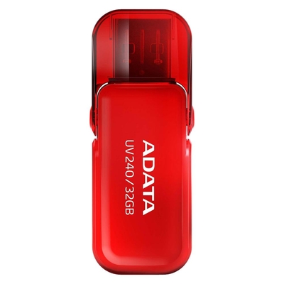 Product USB Flash 64GB Adata USB 2.0 Red Auv240-64G-Rrd base image