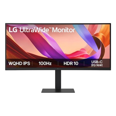 Product Monitor 34" LG 3440 X 1440 / Wide Quad Hd / Lcd / Curved / 34U650A-B base image