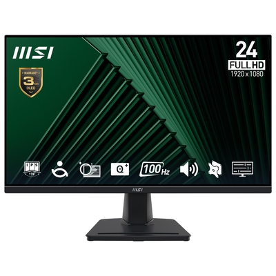 Product Monitor 23.8" MSI Pro Mp245G / Business / IPS / 1920X1080 / 100 Hz / Speakers / Promp245G base image