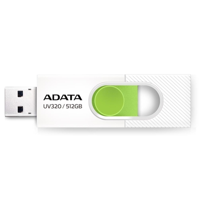 Product USB Flash 512GB Adata Usb3 White Auv320-512G-Rwhgn base image