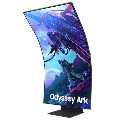 Product Monitor 55" Samsung Gaming Curved VA 3840X2160 16:9 165Hz Matte Speakers Black base image