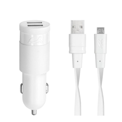 Product Φορτιστής Αυτοκινήτου Rivacase White Va4222 Wd1 base image