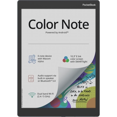Product Ebook Reader PocketBook / 10.3" / 1872X1404 / 1XUSB-C / Storm Blue / Pb1041-1-Ww base image