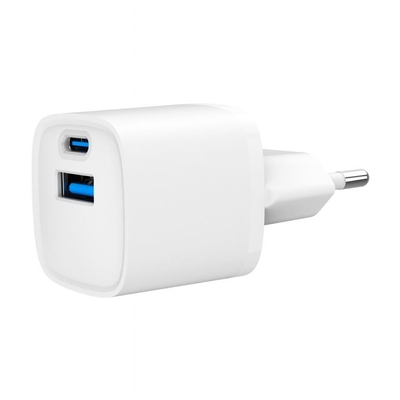 Product Φορτιστής Πρίζας Gembird USB 20W 2Port/Ta-Uc-Pdqc20-W-01 base image
