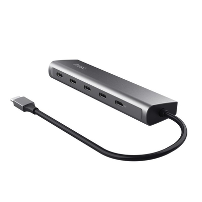 Product USB Hub Trust Usb-C 5Port Halyx/25136 base image
