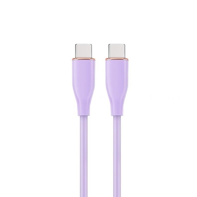 Product Καλώδιο USB Gembird USB-C 1.5M Premium Viol./Cc-USB2S-Cmcm-1.5M-P base image