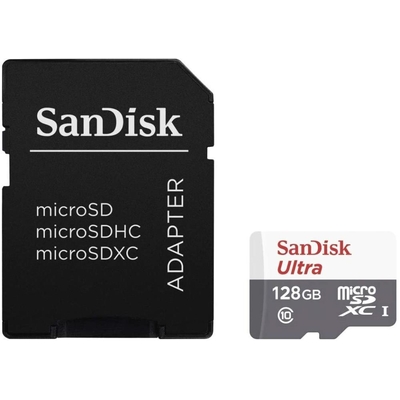 Product Κάρτα Μνήμης MicroSdxc 128GB SanDisk Uhs-I/W/A Sdsqunr-128GB-Gn6Ta base image