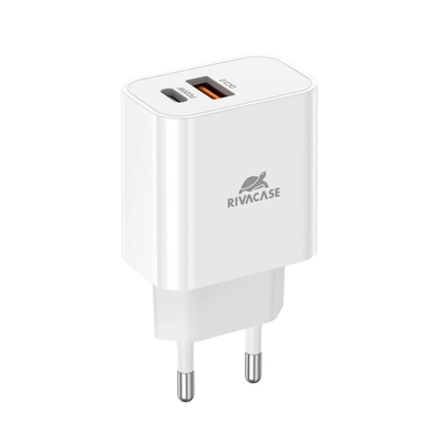 Product Φορτιστής Πρίζας Rivacase White Ps4102 W00 base image