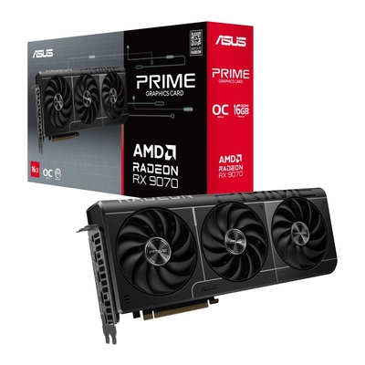 Product Κάρτα Γραφικών Asus Amd Radeon Rx 9070 / 16 Gb Pcie 5.0 16X base image