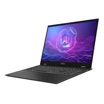 Product Laptop MSI 16" Prestige / 16 Ai+ Evo B2Vmg / Core Ultra / U9-288V / 32GB / SSD 1TB / Intel Arc 140V / 16GB / Win11Pro / Grey (Pre16Ai+Evob2Vmg-017Nl) base image