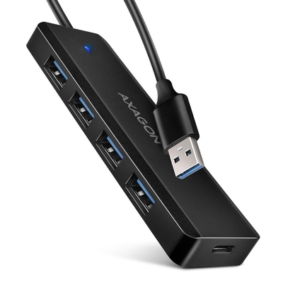 Product USB Hub Axagon I/O Travel/0.19M Hue-C1A base image