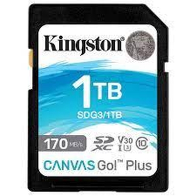 Product Κάρτα Μνήμης Sdxc Kingston 1TB Uhs-I/Sdg3/1TB base image