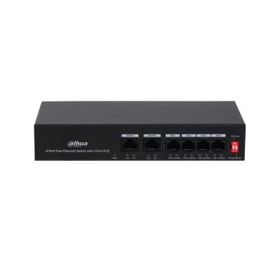 Product Network Switch Dahua Pfs3006-4Et-36 Poe Ports 4 36W Dh-Pfs3006-4Et-36 base image