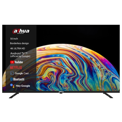 Product Τηλεόραση Dahua 50" 4K/Smart 3840X2160 Android Tv Black Dhi-Ltv50-Sd400 base image