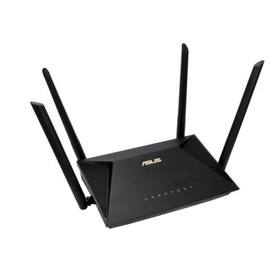 Product Wireless Router Asus Wi-Fi 6 / Ieee 802.11N / USB / 1 Wan / Antennas 4 / Rt-Ax1800U base image