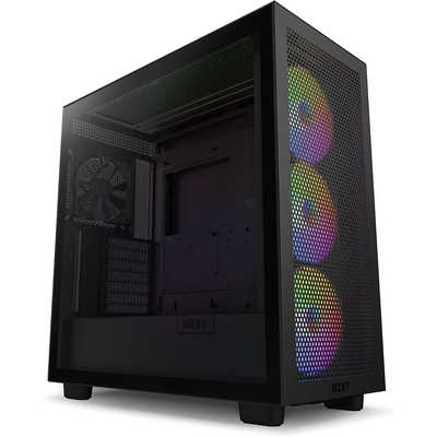Product Κουτί Η/Υ Nzxt H7 Flow Rgb Midi Atx Eatx Miniitx Black Cm-H72Fb-R1 base image