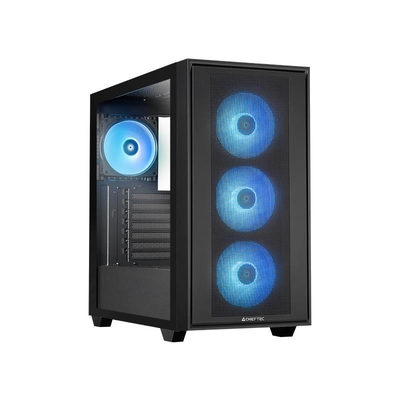 Product Κουτί Η/Υ Chieftec Hunter 3 / Midi / Transparent Panel / Microatx / Black / Gs-03B-Op base image