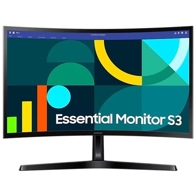 Product Monitor 24" Samsung Ls24D366Gauxen Business Curved VA 1920X1080 16:9 100Hz Black base image