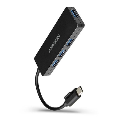 Product USB Hub Axagon I/O Usb-C 4Port Slim/0.14M Hue-G1C base image
