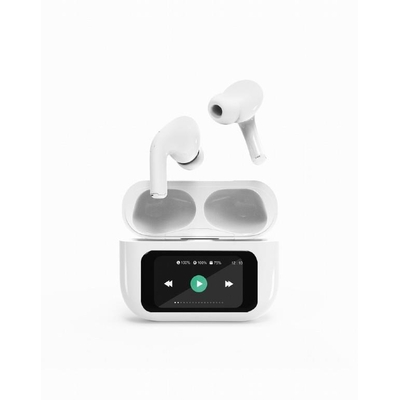 Product Bluetooth Handsfree Gembird White Tws-Lcd-Anc-01-W base image