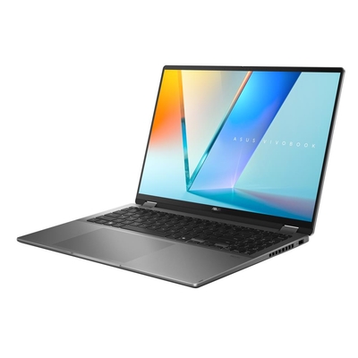 Product Laptop Asus 16" Ultrabook Vivobook Flip / Tp3607Sh-Rj013W / Core Ultra / 16GB / SSD 1TB / Nvidia Geforce Rtxt 5050 8GB / Win11Home / Grey (90Nb15S1-M001F0) base image