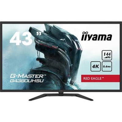 Product Monitor 43" Iiyama Gaming 4K VA 3840X2160 16:9 144Hz Matte 0.4 Ms Speakers Tilt Black base image