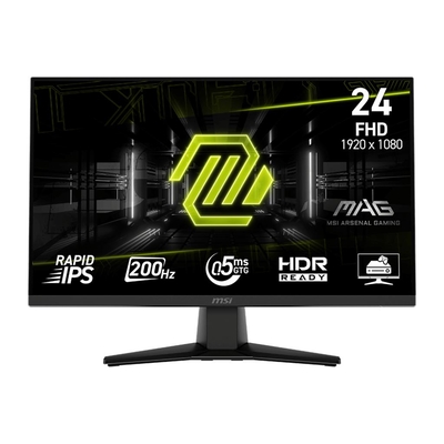 Product Monitor 23.8" MSI Mag 242F / Gaming / IPS / 1920X1080 / 200Hz / 0. Black / Mag242F base image