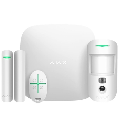 Product Σύστημα Συναγερμού Ajax Starterkit Cam White 38172 base image
