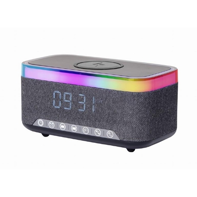 Product Επιτραπέζιο Ρολόι Gembird Wrl&Alarm Clock/Dac-Spkbt-Qc15-Bk base image