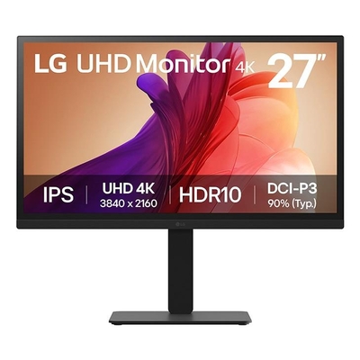 Product Monitor 27" LG 3840 X 2160 / 4K Ultra Hd / Flat / 27Ba45U-B base image