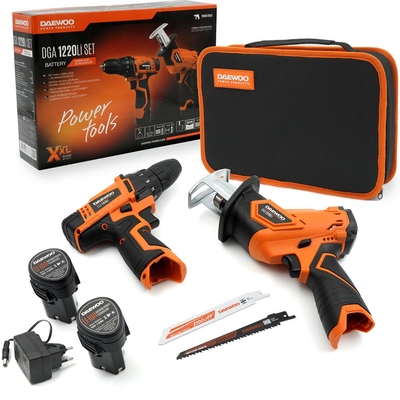 Product Σετ Εργαλείων Daewoo Set: Drill + Saw/Dga 1220Li Set base image
