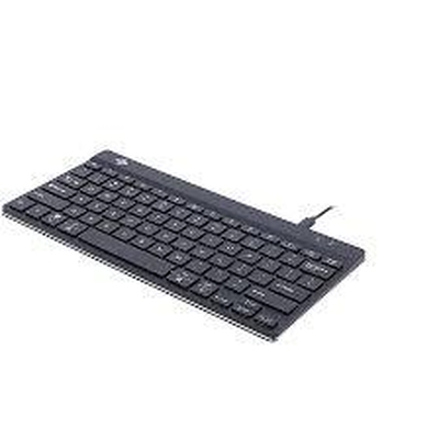 Product Πληκτρολόγιο Ενσύρματο R-GO Tools Compact Break Eng/Black Rgocouswdbl base image