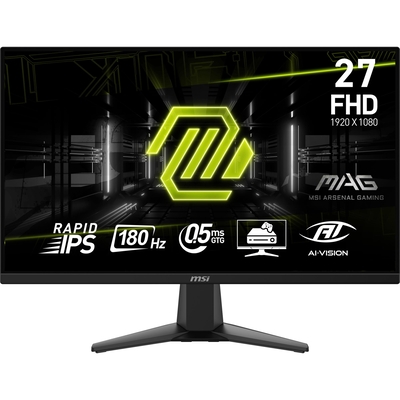 Product Monitor 27" MSI Mag 275F / Gaming / IPS / 1920X1080 / 180Hz / 0. Black / Mag275F base image