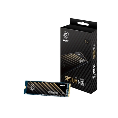 Product Σκληρός Δίσκος M.2 SSD 1TB MSI / Spatium M450 / Pcie Gen4 / Nvme / 3D Nand / S78-440L0M0-P83 base image