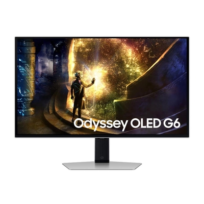 Product Monitor 27" Samsung Ls27Dg610Suxen / Gaming / Oled / 240Hz Silver base image