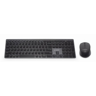 Product Σετ Πληκτρολόγιο Και Ποντίκι Ασύρματο Gembird Eng/Slim Kbs-Eclipse-M500 base image